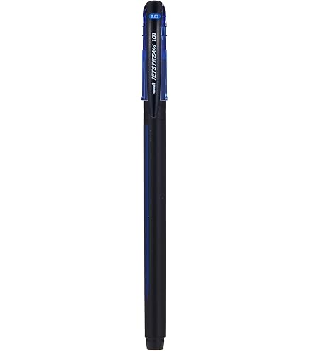 Uni Jetstream SX-101 Penna A Sfera Super Ink - Asciugatura Rapida, Impermeabile, Punta 1.0 Mm, Colore Rosso