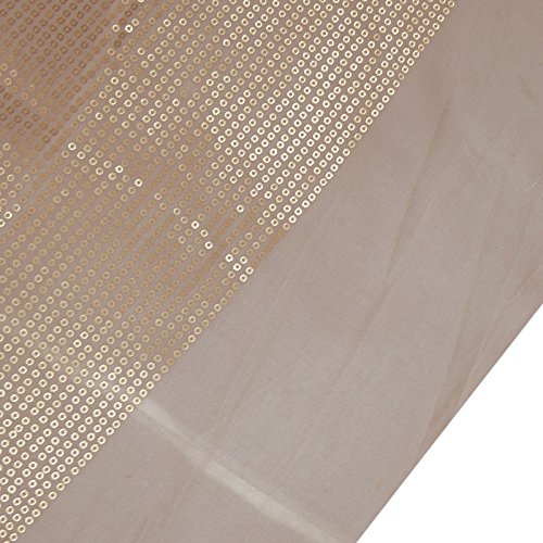Designer Netzstoffdekor 63″ Wide Hochzeit Dichten Paillettenstoffe Als Meterware - 3