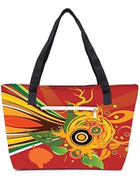 Snoogg , Damen Umhängetasche mehrfarbig mehrfarbig