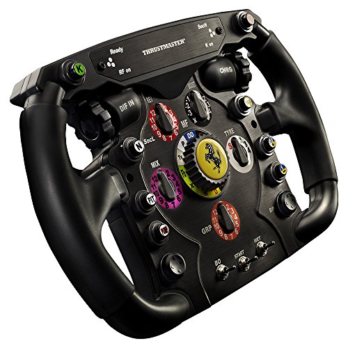 Thrustmaster 4160571 Ferrari F1 Add-On Wheel - Volante de carreras desmontable con sistema    Thrustmaster Quick Release   