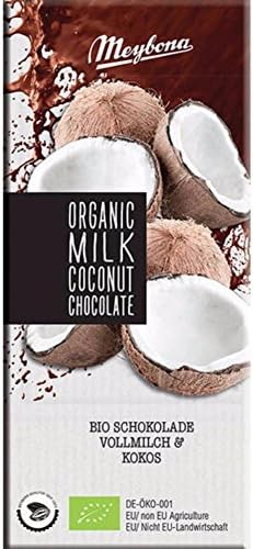 Organic Milk chocolate with coconut flakes