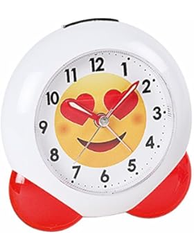 Atlanta Wecker Smile Emo Liebe Love Rot Weiß - 1918-1