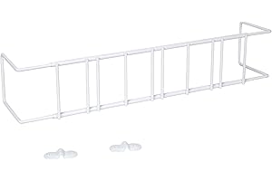 Sauvic Soporte Ventana Extensible de 100 a 150 cm. Blanco