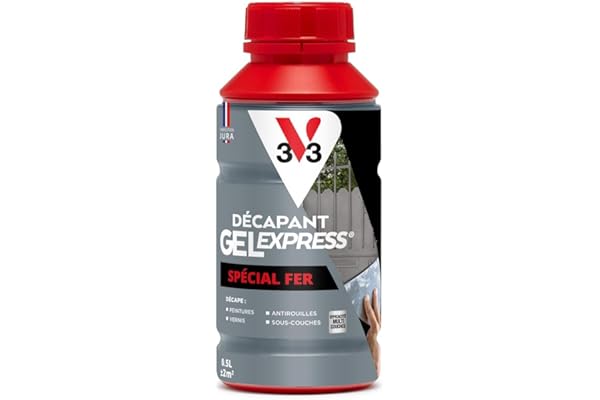 V33 Décapant gel express® spécial Fer - 0,5L