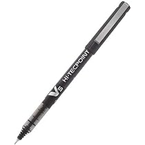 Penne Roller Pilot V-Ball 05 - Set Di 4, Inchiostro Liquido, Punta Fine 0.5mm, Nero - Foto 10