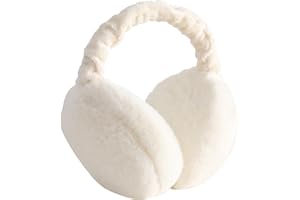 IHCEMIH Orejeras para Mujer Hombre Accesorio de Invierno Esponjosas de Felpa Plegable para Adultos Térmicas al Aire Libre Esquí Correr Protector de Viento Frio Regalo de Moda para Niñas Damas