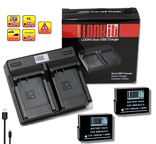 Set inkl. 2x LOOKit Premium Akku BLC12 Set inkl. 2x LOOKit Premium Akku BLC12 Bilder