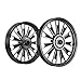 Kingway JS1M Zipp Bike Alloy Wheel Set of 2 19/19 Inch Black-Royal Enfield Standard 350 Twin Spark RS.10748.00
