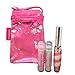 Lip Smacker Lip Balm Gloss 3 Piece Set with Glitter Cosmetic Tote Bag RS.1486.00