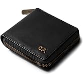 DailyObjects Women's Zip Wallet | Made with Vegan Leather Material | Carefully Handcrafted | Holds up to 8 Cards | Slim and E