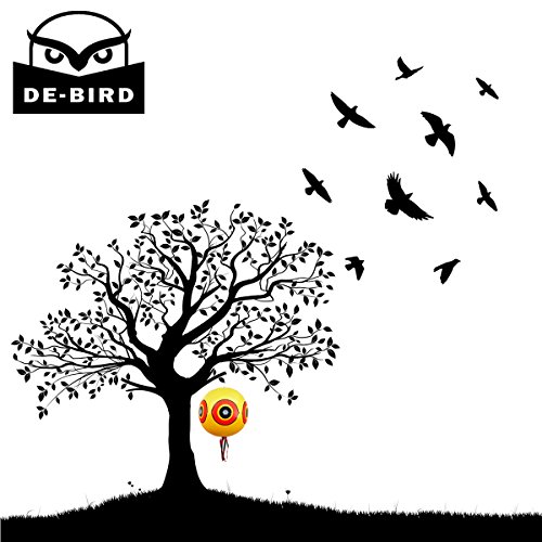 De-Bird – Ballons mit Augen zur Vogelabwehr – Vogelschreck für Tauben, Spechte etc – Wirksam und unschädlich - 4