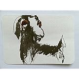 Unikat Postkarte Ziege A6