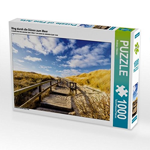 Preisvergleich Produktbild Weg durch die Dünen zum Meer 1000 Teile Puzzle quer
