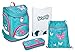 Produktbild Scooli BUKR7551AZ Twixter UP Schulrucksack Set Butterfly, 4 teilig