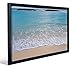 Produktbild JP London fcnv2021 Sunny Island Sandy Tropical Beach Waves gerahmt Art Wall Decor, 51,7 x 67 x 3,2 cm