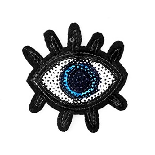 Patches, Bügelbild, Aufnäher - 1 Stk. - Motiv wählbar / Sticker / Aufnäher, Motiv:Auge