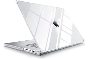SUPCASE Etui z serii Unicorn Beetle do MacBook Pro 16" (wersja z 2021) A2485 M1 Pro / M1 Max, dwuwarstwowa twarda obudowa ochronna do MacBooka Pro 16" z Touch ID (przezroczyste)