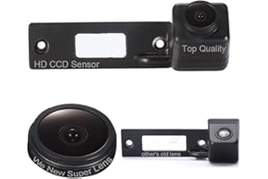 KALAKUS Wasserdicht Rückfahrkamera in Kennzeichenleuchte IR Nachtsicht Einparkhilfe Fahrzeug-Spezifische Kamera für VW Caddy Passat Transporter T5 Touran Golf Sharan Skoda Superb Polo Touareg