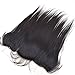 Full Shine Free Part 13"x4" Lace Frontal Closure 14inch Straight Brazilian hair Full Swiss Lace