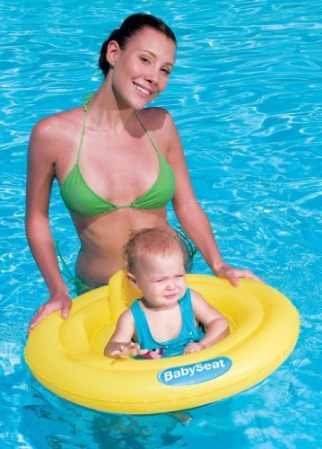 SWIM SAFE INFLATABLE SUPPORT BABY SEAT 27" Diameter Age 0-1
