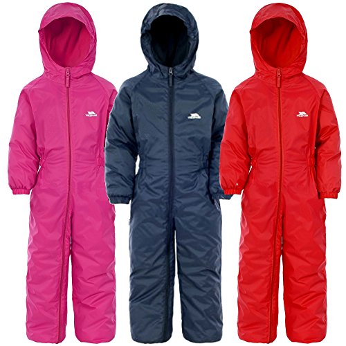 Trespass Kid's Drip Drop Rain Suit - Gerbera, Size 7/Size 8