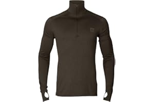 HARKILA OF SCANDINAVIA Harkila All Season Shirt Zip-Neck Shadow Brown