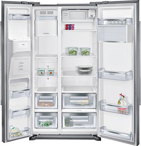 Siemens ka90dvi20 de Side By Side/A +/177 cm Hauteur/436 kWh/an/163 L Partie Congélateur/Super Cooling