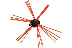 ARMYJY Chimney Cleaner Sweep Inner Wall Cleaning Brush Flexible Brush Head 30mm Length