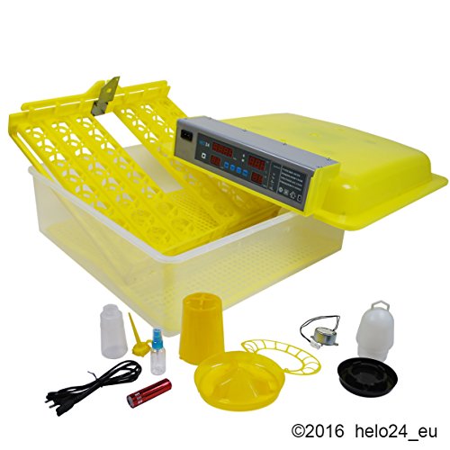 Inkubator Brutmaschine EW-48 mit Zeitschaltuhr, automatische Wendefunktion, Temperaturregler und Temperaturalarm - 2