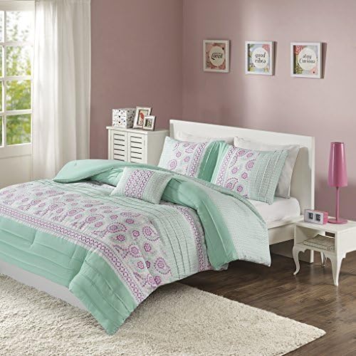 JLA Home INC Suzette Comforter Set Seafoam Full/Queen