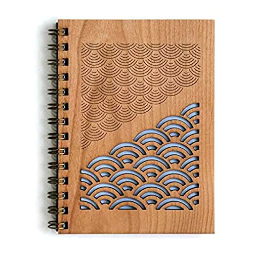 Scallop Reflections Cut Wooden Notebook Gift for Brother Sister Mom Father (Personalized Available) RS.349 (75.00% Off) - Amazon