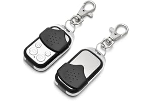 ITALIAN ALARM - solo x Centrali Antifurto MICRO TOUCH, coppia Telecomando Antifurto Casa Wireless con Protezione Tasti in PVC Antiurto, 4 funzioni e pulsante emergenza allarme anziani