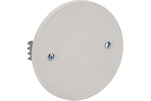 FANTON 63998 Deckel mit Erweiterungsklammern für Unterputzdose, Durchmesser 65 mm