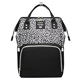 Große Kapazität: Geräumige Innere Raum,über separate Aufbewahrungstaschen Halten Sie alle wichtigen Dinge für Ihr Baby in Ordnung und lassen Sie es durch die extra breite Öffnung leicht herausnehmen, können Sie die Milchflasche, Wasserflasche, Baby-Kleidung, Baby-Windel, Handtuch,in verschiedenen separaten Taschen legen