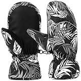 VBIGER Impermeable Invierno Guantes de Esquí para Niños