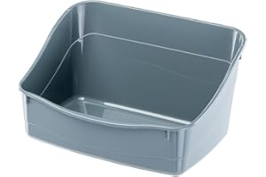 Ferplast Litière pour lapins L305 Toilette pour cages rongeurs, lapins, petits animaux, facile à nettoyage, hygiénique, 37 x 27 x h 18,5 cm Coloris assortis