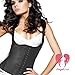 Angel Lines Waist Trainer Corset - Shape Compression Vest for Slim Body - Black-L