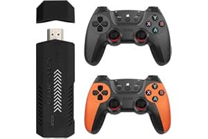 XIXIMENG X2 UItra Game Stick 4K HD Videospielkonsole Double Wireless 2.4G Controller Retro Konsole 128G 40000 Spiele