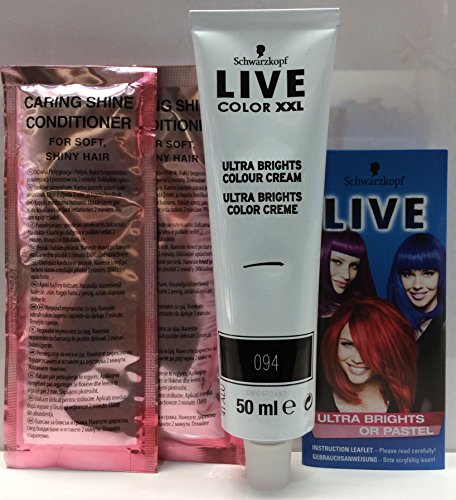 Schwarzkopf LIVE Color XXL Ultra Brights 94 Purple Punk - 3