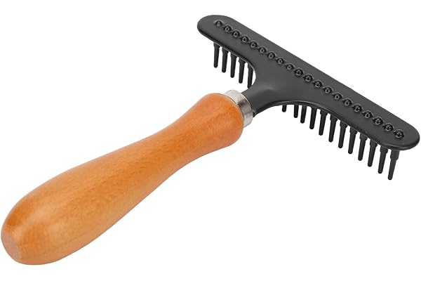 Hårvård matta rafta carpet rake rostfritt stål matta rafta, handhållen för hemmet rug brush Râteaux