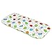 REVERSIBLE cotton & minky Pram INSERT, LINER covers Universal (sheep/green)