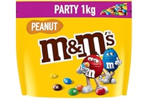 ZEELEC M&M'S - Peanut Bonbon Chocolat Cacahuète 1Kg - ( Lot De 3 )