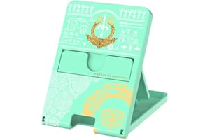 Deluisho Game Stand Regolabile Gioco, Supporto per Switch Compatibile con Nintendo, Supporto Portatile Pieghevole per Accessori Switch Interruttore Stand per Nintendo Switch/Lite Console (Verde)