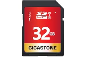 Gigastone 32GB SD Card UHS-I U1 Class 10 SDHC Memory Card High Speed Full HD Video Canon Nikon Sony Pentax Kodak Olympus Panasonic Digital Camera