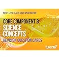 NCFE T Level Health Revision Question Cards for Core Component B1: Science Concepts: for 2025 and 2026 exams (tutor2u T Level Health NCFE)
