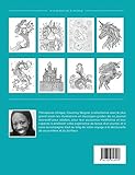 Image de Journal de Coloration Adulte: Anxiete (Illustrations Mythiques, Rayures Turquoise)