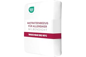 ‎CLINOTEST Clinotest Matratzenschoner wasserdicht allergikerfreundlich 140x200x23 cm – Matratzenbezug mit 2-seitigem Reißverschluss, Atmungsaktive Bettunterlage, Milbendicht & Kochfest, Inkontinenzunterlage