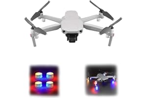 O'woda Mini 4 Pro Luci per Drone Colorate de LED Notturne, 4 Pcs Universel Luce di Avvertimento Stroboscopica Luci per DJI Mini 4 Pro/Air 3/ Air 2S/ Mini 3 Pro/Mini 2/ Mini 2 SE/Mavic 3 Pro/Avata
