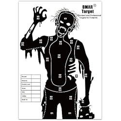 DMAR 42×30cm 20pcs Cible pour Le tir à l'arc, cibles tir à l'arc et cibles d'armes à feu,Cible Papier