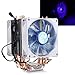 Produktbild MTSBW 12V Dual CPU Cooler Fan Leises blaues LED-Licht 92x92x25mm 3pin